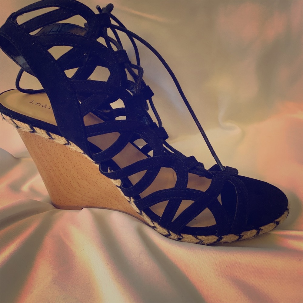 Size 10 Indigo Wedge